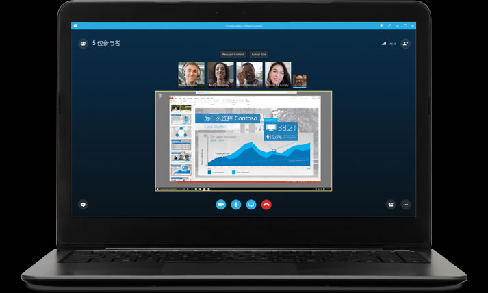 skype for business网络视频会议