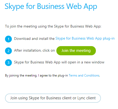 Skype for business